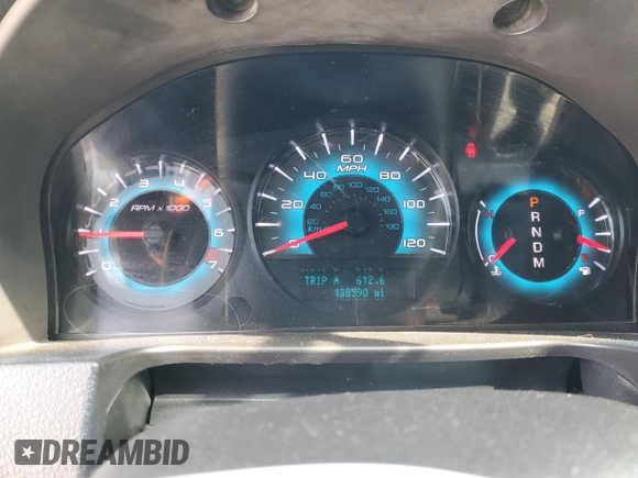 2011 Ford Fusion SEL with VIN 3FAHP0JGXBR251756, listed as a Copart auction lot 53388335 with 138,590 mi miles and Salvage Title. Bid and sale history available at carsss.com. Image 9.