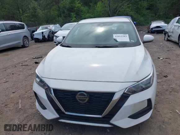 2021 Nissan Sentra SV with VIN 3N1AB8CV5MY247808, listed as a IAAI auction lot 42012583 with 58,585 mi miles and . Bid and sale history available at DreamBid. Image 12.