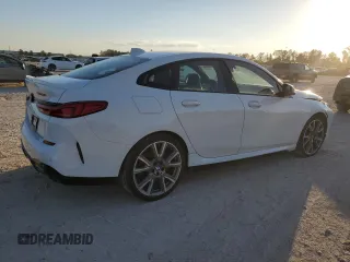 2020 BMW 2 Series M235i xDrive with VIN WBA13AL05L7F36404, listed as a Copart auction lot 75210814 with 30,131 mi miles and Salvage Title. Bid and sale history available at carsss.com. Image 3.