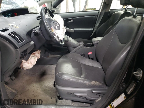 2011 Toyota Prius I with VIN JTDKN3DU3B5330763, listed as a Copart auction lot 47136565 with 204,777 mi miles and Salvage Title. Bid and sale history available at DreamBid. Image 7.