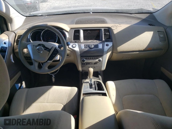2011 Nissan Murano S with VIN JN8AZ1MU9BW057718, listed as a Copart auction lot 75419324 with 167,698 mi miles and Salvage Title. Bid and sale history available at carsss.com. Image 8.
