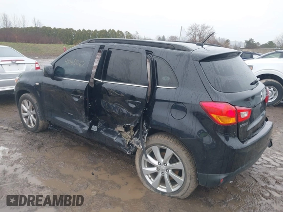 2014 Mitsubishi Outlander Sport SE with VIN 4A4AR4AU3EE012813, listed as a IAAI auction lot 41965067 with 146,236 mi miles. Bid and sale history available at carsss.com. Image 3.
