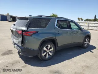 2022 Chevrolet Traverse LT Leather with VIN 1GNEVHKWXNJ101790, listed as a Copart auction lot 67332944 with 69,348 mi miles and Salvage Title. Bid and sale history available at carsss.com. Image 3.