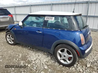 2003 MINI Hardtop with VIN WMWRC334X3TC38665, listed as a Copart auction lot 58563345 with Not provided miles and Non repairable. Bid and sale history available at DreamBid. Image 2.