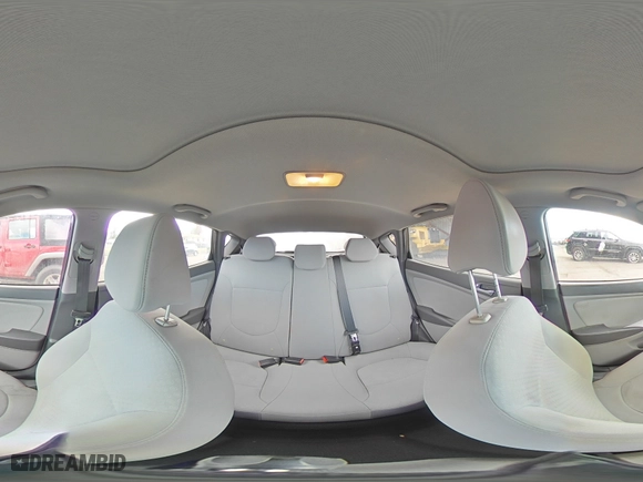 2014 Hyundai Accent SE with VIN KMHCU5AEXEU165364, listed as a Copart auction lot 46703125 with 73,312 mi miles and Salvage Title. Bid and sale history available at carsss.com. Image 13.