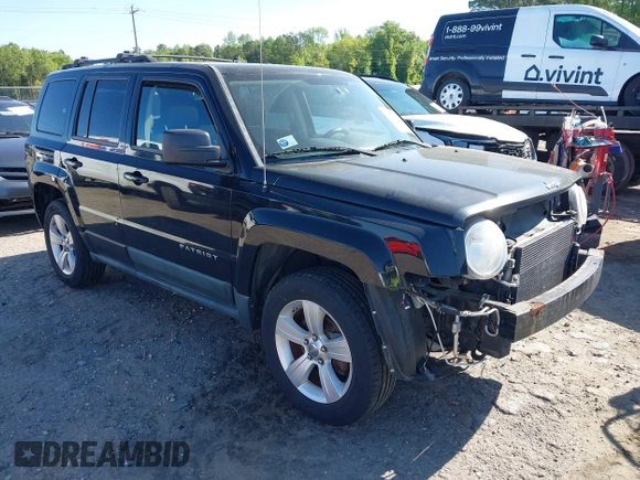 2012 Jeep Patriot Latitude with VIN 1C4NJRFB6CD511063, listed as a IAAI auction lot 42050442 with 103,144 mi miles and . Bid and sale history available at carsss.com. Image 1.