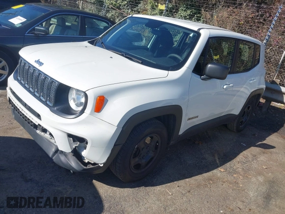 2019 Jeep Renegade Sport with VIN ZACNJAAB4KPK78094, listed as a IAAI auction lot 41541505 with 137,920 mi miles and . Bid and sale history available at DreamBid. Image 2.