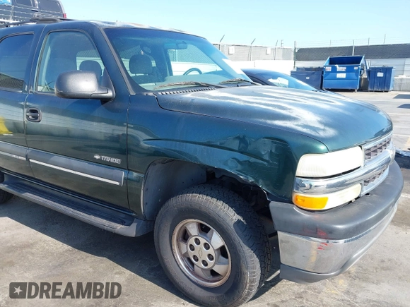 2002 Chevrolet Tahoe LS with VIN 1GNEC13V12R166916, listed as a IAAI auction lot 42393123 with 228,687 mi miles and . Bid and sale history available at DreamBid. Image 6.
