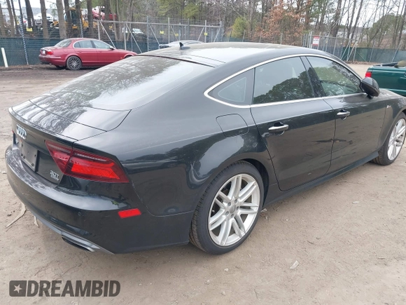 2017 Audi A7 Prestige with VIN WAU22AFC6HN125400, listed as a IAAI auction lot 41703901 with 78,788 mi miles. Bid and sale history available at carsss.com. Image 4.
