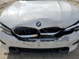 2020 BMW 3 Series 330i xDrive with VIN 3MW5R7J01L8B10663, listed as a Copart auction lot 56383485 with 74,543 mi miles and Salvage title. Bid and sale history available at DreamBid. Image 11.