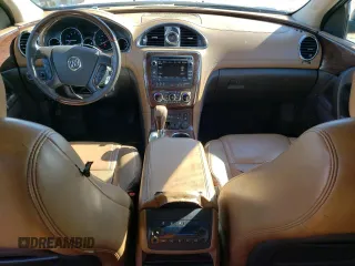 2015 Buick Enclave Leather with VIN 5GAKRBKD8FJ345372, listed as a Copart auction lot 87853075 with 217,779 mi miles and Salvage Title. Bid and sale history available at carsss.com. Image 8.
