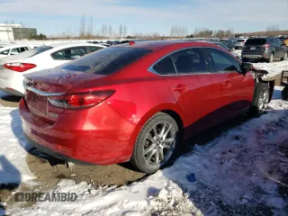 2015 Mazda 6 i Grand Touring with VIN JM1GJ1W50F1185626, listed as a Copart auction lot 87596025 with 147,630 mi miles and Clean Title. Bid and sale history available at carsss.com. Image 3.
