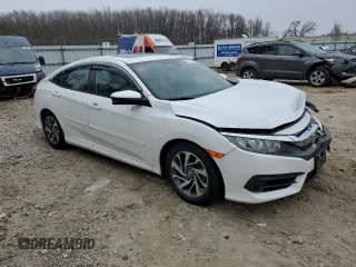 2016 Honda Civic Sedan EX with VIN 19XFC2F77GE047190, listed as a Copart auction lot 48611405 with 89,059 mi miles and Salvage Title. Bid and sale history available at carsss.com. Image 4.
