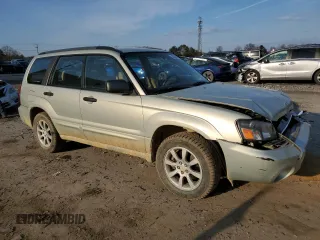 2005 Subaru Forester XS with VIN JF1SG656X5H737418, listed as a Copart auction lot 42572015 with 166,394 mi miles and Salvage title. Bid and sale history available at DreamBid. Image 4.