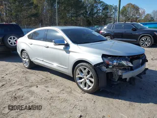 2019 Chevrolet Impala Premier with VIN 1G1105S37KU123162, listed as a IAAI auction lot 41028244 with 107,872 mi miles and . Bid and sale history available at DreamBid. Image 1.
