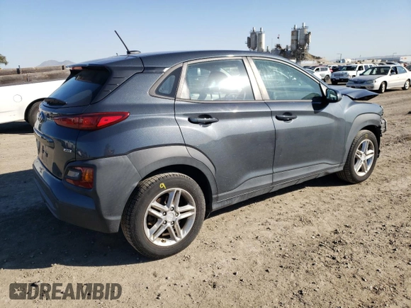 2019 Hyundai Kona SE with VIN KM8K1CAA5KU285011, listed as a Copart auction lot 40510963 with 76,784 mi miles. Bid and sale history available at carsss.com. Image 3.