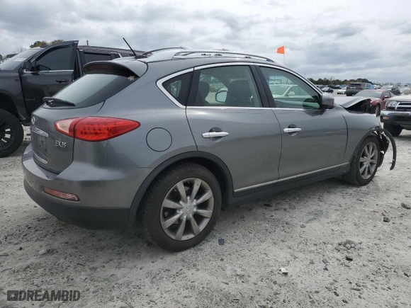 2011 Infiniti EX35 Journey with VIN JN1AJ0HP0BM801951, listed as a Copart auction lot 50024915 with 106,562 mi miles and Salvage Title. Bid and sale history available at carsss.com. Image 3.