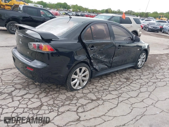 2012 Mitsubishi Lancer GT with VIN JA32U8FW3CU009052, listed as a IAAI auction lot 42337015 with 109,130 mi miles and . Bid and sale history available at DreamBid. Image 4.