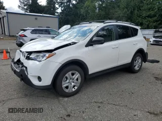 2015 Toyota RAV4 LE with VIN JTMBFREV3FD152579, listed as a Copart auction lot 61603135 with 68,638 mi miles and Salvage title. Bid and sale history available at DreamBid. Image 1.