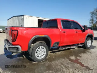 2022 GMC Sierra 3500HD SLT z VIN 1GT49UEYXNF215905, wystawiony jako Copart lot #52373835 z przebiegiem 36 787 mil mil oraz Szkody całkowita. Historia ofert i sprzedaży dostępna na DreamBid. Obrazek 3.