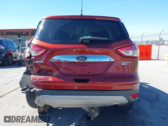 2015 Ford Escape Titanium with VIN 1FMCU9J92FUA53699, listed as a IAAI auction lot 40500310 with 197,581 mi miles. Bid and sale history available at carsss.com. Image 16.