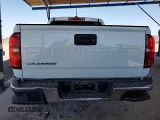 2021 Chevrolet Colorado 2WD Work Truck z VIN 1GCGSBEA6M1106653, wystawiony jako Copart lot #56607495 z przebiegiem 83 978 mil mil oraz Szkoda całkowita • Salvage title. Historia ofert i sprzedaży dostępna na DreamBid. Obrazek 6.