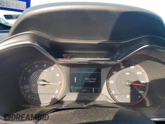 2022 Chevrolet TrailBlazer RS with VIN KL79MTSL7NB035695, listed as a Copart auction lot 49976425 with 83,923 mi miles and Salvage Title. Bid and sale history available at DreamBid. Image 9.