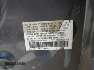 2005 Acura TSX z VIN JH4CL96895C014991, wystawiony jako IAAI lot #42351921 z przebiegiem 225 591 mil mil oraz . Historia ofert i sprzedaży dostępna na DreamBid. Obrazek 9.