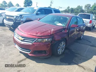 2017 Chevrolet Impala LT with VIN 2G1105S37H9106710, listed as a IAAI auction lot 42585642 with 96,392 mi miles and . Bid and sale history available at DreamBid. Image 22.