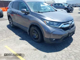 2019 Honda CR-V EX z VIN 7FARW1H56KE022590, wystawiony jako IAAI lot #42383554 z przebiegiem 52 417 mil mil oraz . Historia ofert i sprzedaży dostępna na DreamBid. Obrazek 1.