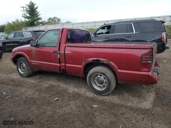 1996 GMC Sonoma with VIN 1GTCS1449TK529272, listed as a Copart auction lot 72480354 with 154,245 mi miles and Clean Title. Bid and sale history available at carsss.com. Image 2.