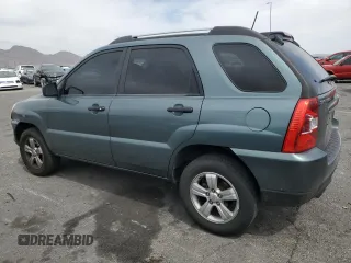 2009 Kia Sportage LX with VIN KNDJF724397574804, listed as a Copart auction lot 51101525 with 147,183 mi miles and Salvage Title. Bid and sale history available at carsss.com. Image 2.