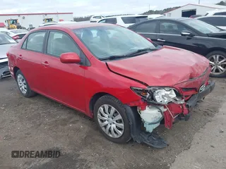 2012 Toyota Corolla L with VIN 2T1BU4EE5CC915400, listed as a IAAI auction lot 41814997 with 141,313 mi miles. Bid and sale history available at carsss.com. Image 1.