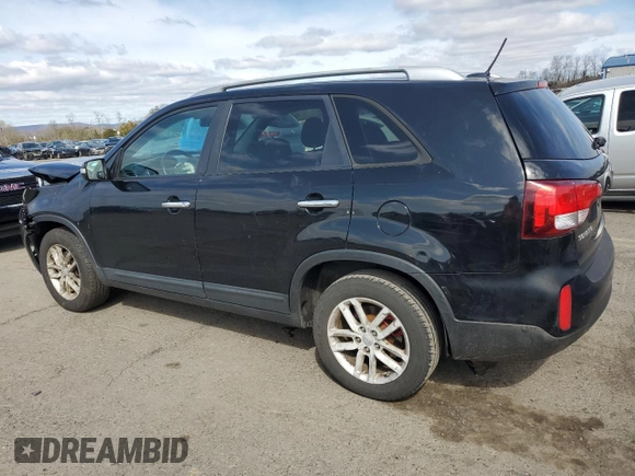 2015 Kia Sorento LX with VIN 5XYKT4A69FG657456, listed as a Copart auction lot 51454525 with 147,528 mi miles and Salvage Title. Bid and sale history available at DreamBid. Image 2.
