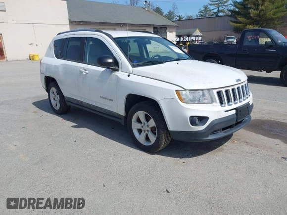 2011 Jeep Compass with VIN 1J4NF1FB9BD134384, listed as a IAAI auction lot 41941563 with 132,147 mi miles and . Bid and sale history available at DreamBid. Image 1.