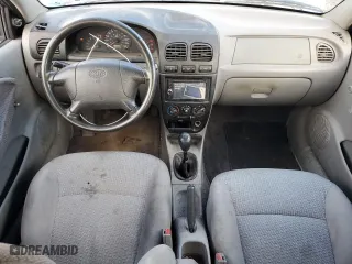 2002 Kia Rio with VIN KNADC123726182945, listed as a Copart auction lot 47737955 with 19,622 mi miles and Salvage Title. Bid and sale history available at carsss.com. Image 8.