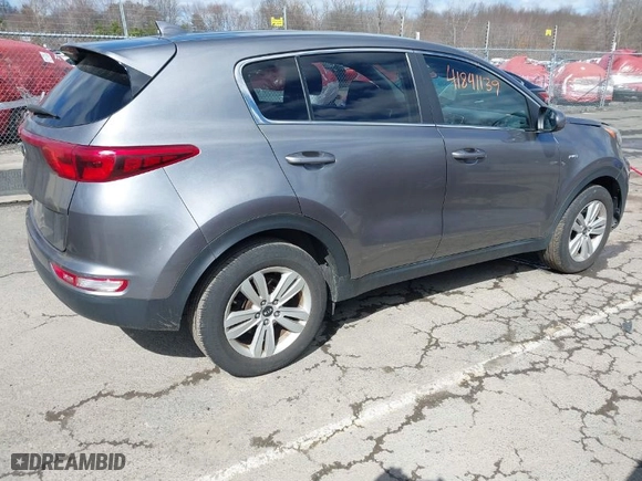 2018 Kia Sportage LX with VIN KNDPMCAC2J7371814, listed as a IAAI auction lot 41841139 with 65,827 mi miles. Bid and sale history available at carsss.com. Image 13.