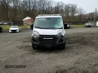 2023 Ram ProMaster Cargo with VIN 3C6LRVVG3PE527237, listed as a Copart auction lot 45252854 with 24,904 mi miles and Salvage Title. Bid and sale history available at DreamBid. Image 12.