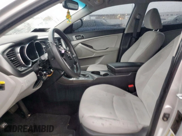 2013 Kia Optima LX with VIN KNAGM4A77D5373371, listed as a Copart auction lot 54713025 with 81,020 mi miles and Clean Title. Bid and sale history available at carsss.com. Image 9.
