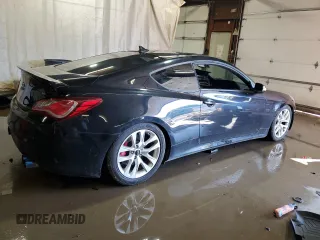 2013 Hyundai Genesis Coupe R-Spec with VIN KMHHU6KJ7DU079824, listed as a Copart auction lot 61663785 with 88,497 mi miles and Salvage title. Bid and sale history available at DreamBid. Image 3.