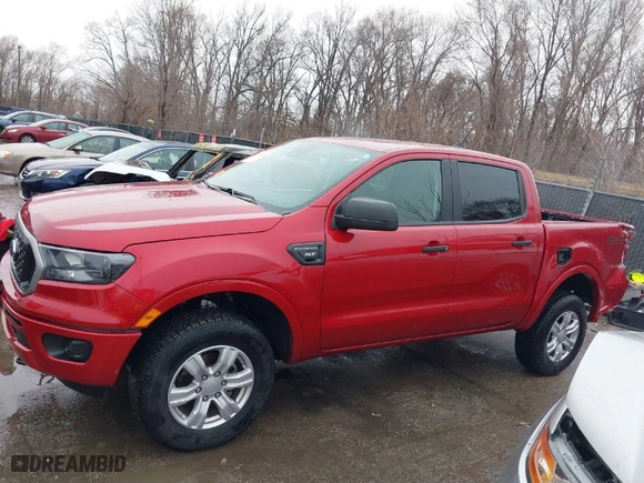 2020 Ford Ranger XL with VIN 1FTER4FH7LLA20443, listed as a IAAI auction lot 41440036 with 75,466 mi miles. Bid and sale history available at carsss.com. Image 15.