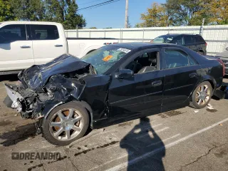 2006 Cadillac CTS with VIN 1G6DP577560194372, listed as a Copart auction lot 75014874 with 0 mi miles and Salvage Title. Bid and sale history available at carsss.com. Image 1.