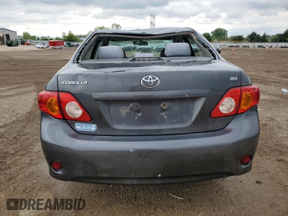 2010 Toyota Corolla with VIN 1NXBU4EE6AZ168403, listed as a Copart auction lot 58733185 with 158,599 mi miles and Salvage title. Bid and sale history available at DreamBid. Image 6.