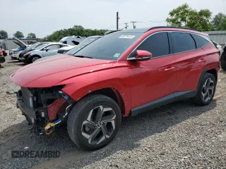2023 Hyundai Tucson Limited with VIN 5NMJECAE7PH166298, listed as a Copart auction lot 59278415 with 31,794 mi miles and Salvage title. Bid and sale history available at DreamBid. Image 1.