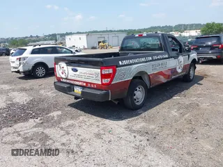 2021 Ford F-150 XL with VIN 1FTMF1CB6MKF05361, listed as a IAAI auction lot 42572745 with 96,147 mi miles and . Bid and sale history available at DreamBid. Image 4.