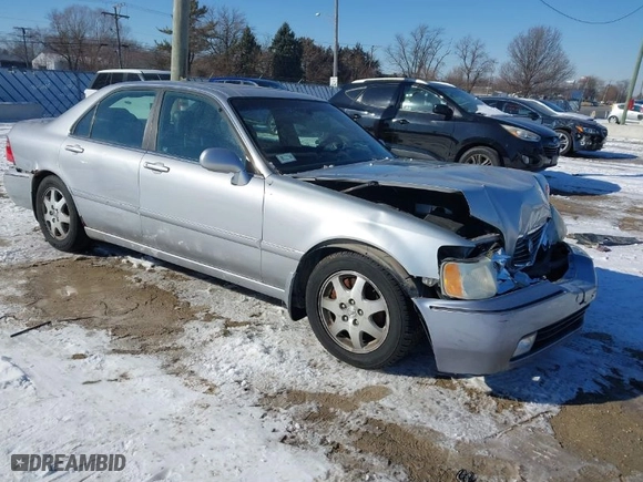 2002 Acura RL with VIN JH4KA966X2C003283, listed as a IAAI auction lot 41636820 with 1 miles. Bid and sale history available at carsss.com. Image 1.