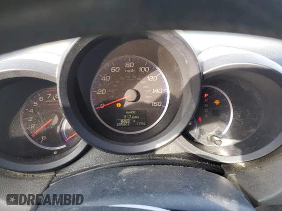 2007 Acura RDX Tech Pkg with VIN 5J8TB185X7A024552, listed as a Copart auction lot 42318055 with 239,867 mi miles and Salvage Title. Bid and sale history available at carsss.com. Image 9.