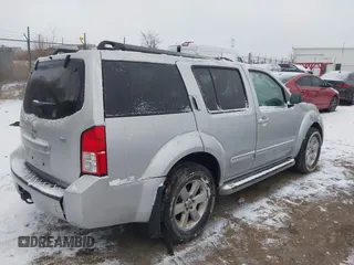 2010 Nissan Pathfinder SE with VIN 5N1AR1NB3AC607256, listed as a IAAI auction lot 41308001 with 194,457 mi miles and . Bid and sale history available at DreamBid. Image 4.