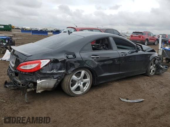 2013 Mercedes-Benz CLS 550 with VIN WDDLJ9BB8DA062796, listed as a Copart auction lot 51937845 with 85,235 mi miles and Salvage Title. Bid and sale history available at DreamBid. Image 3.