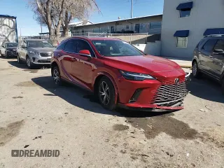 2024 Lexus RX with VIN 2T2BBMCA5RC048221, listed as a Copart auction lot 47268565 with 7,740 mi miles and Salvage Title. Bid and sale history available at carsss.com. Image 12.